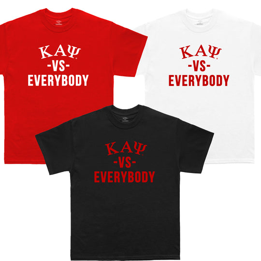 Kappa Alpha Psi Vs Everybody T-shirt