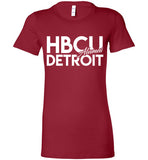 HBCU Alumni Detroit Ladies T-shirt
