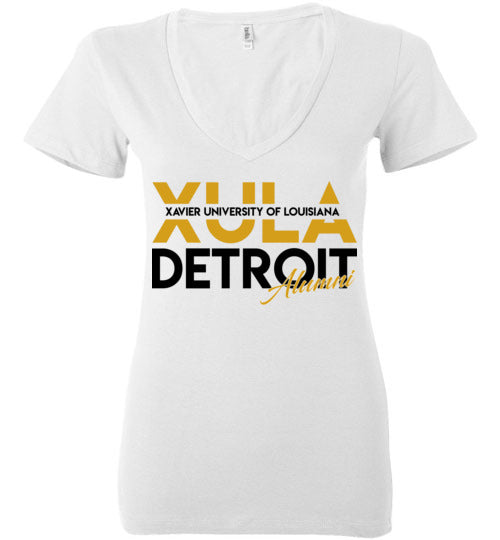 XULA Detroit Alumni Deep V-Neck