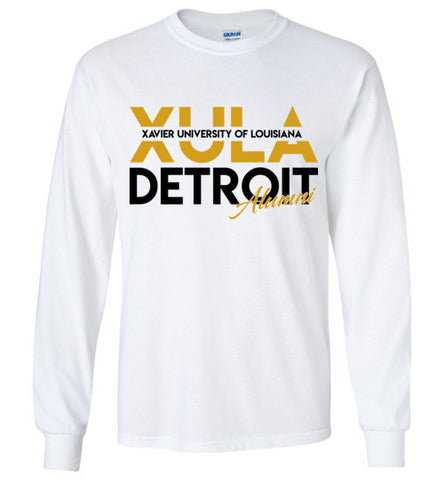 XULA Detroit Alumni Unisex Long Sleeve T-shirt