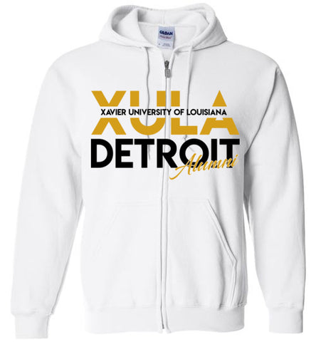 XULA Detroit Alumni Zip Hoodie