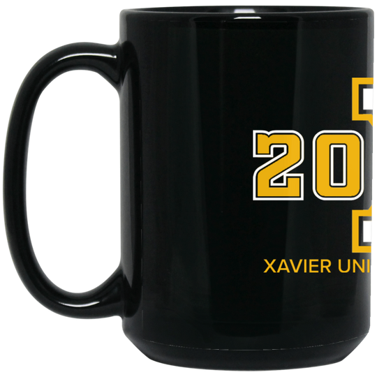 XULA 2001 15 oz. Black Mug