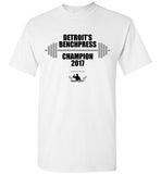 Detroit Benchpress Champion 2017