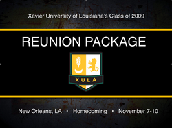 XULA C/O 2009 Registration Package
