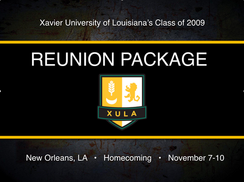 XULA C/O 2009 Registration Package